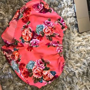Floral shorts